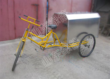 Tricycle Cargo Three-Wheeled Bike With Stainless Steel Basket