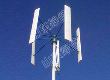 Roof-Mounted Vertical Wind Generator