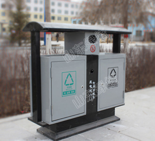 Stainless Steel Iron Outdoor Recycle Bin