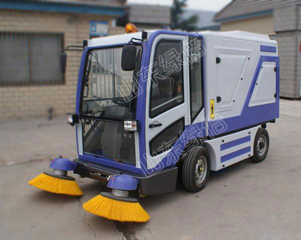 Fully Enclosed Type Floor Sweeper Machine