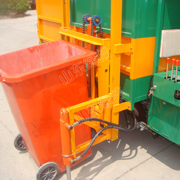  LB-BJ-C1504 Electric Waste Truck Container Garbage Truck