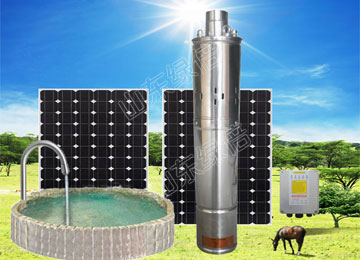 Dc Solar Submersible Water Pump 