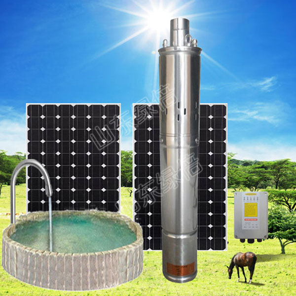 Dc Solar Submersible Water Pump 