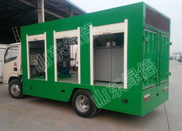 Purification Vehicle-Wet And Dry Sewage Separation Truck