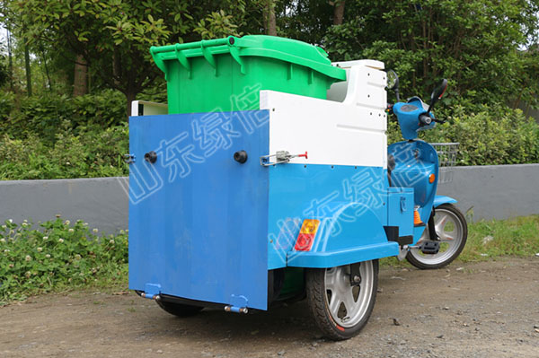 LB-BJ-C808 Three Wheel Electric Garbage Tricycle