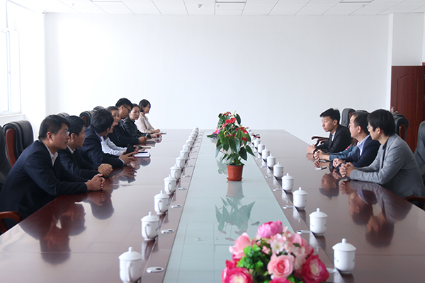 Express--Leaders of Shandong Lingdong Information Technology Co., Ltd Visited Parent Group of Shandong Lvbei