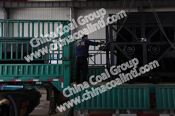 China Coal Group Sent A Number Of Mining Material Cars And Fixed Mine Cars To ManchuriaShandong Lvbei Sent A Number Of Mining Material Cars And Fixed Mine Cars To Manchuria
