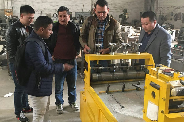 Warmly Welcome Algerian Merchants To Visit Shandong Lvbei Joint Manufacturing Company For Procurement Equipment