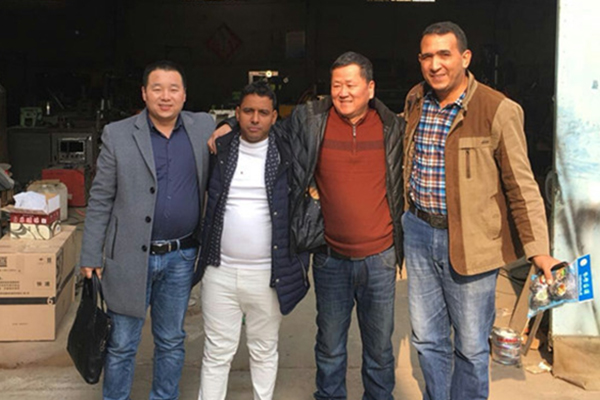 Warmly Welcome Algerian Merchants To Visit Shandong Lvbei Joint Manufacturing Company For Procurement Equipment