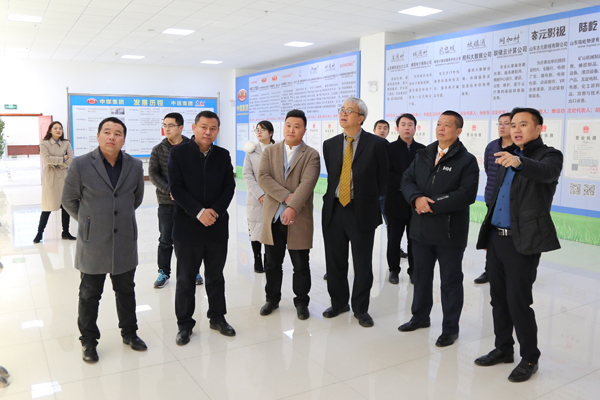 Warmly Welcome Thailand Siweiya Technology Co., Ltd., Chairman Joe MA Visit Shandong Lvbei For Inspection