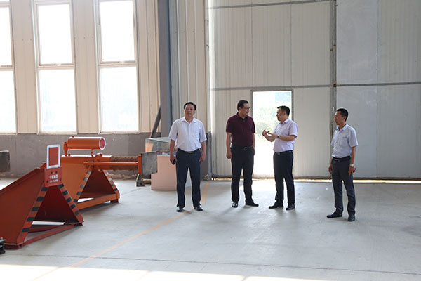 Warmly Welcome Wenshang County Commerce Bureau Director To Visit Shandong Lvbei