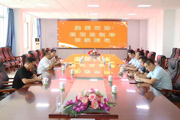 Warmly Welcome Jining Urban and Rural Planning Bureau Leaders To Visit The Shandong LvBei