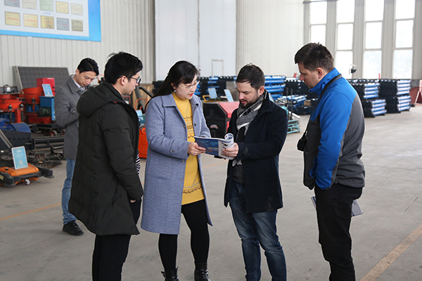 Warmly Welcome Czech Merchants To Visit Shandong Lvbei To Inspect Procurement Equipment