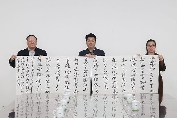 Warmly Welcome The Leaders Of Yankuang Group And Jining Film Industry Association To Visit The Shandong Lvbei