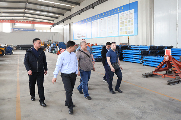 Warmly Welcome Russian Merchants To Visit Shandong Lvbei 
