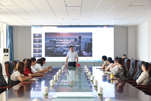 Jining Industrial Information Business Vocational Training School Organizes The Training Of Shandong Lvbei E-Commerce New Employee Business