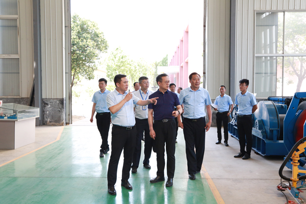 Warmly Welcome The Leaders Of Jining City Retired Military Affairs Bureau To Visit Shandong Lvbei