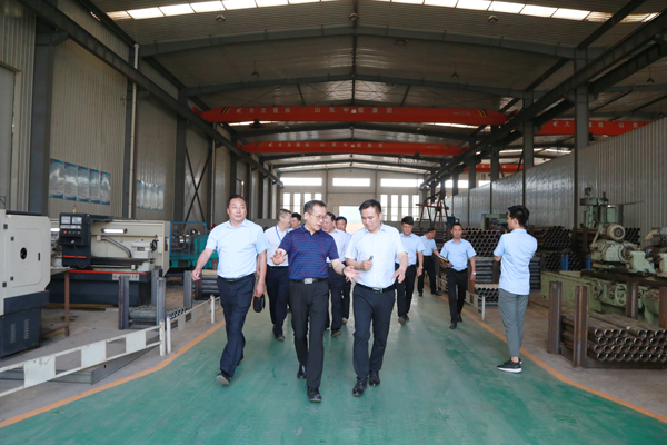 Warmly Welcome The Leaders Of Jining City Retired Military Affairs Bureau To Visit Shandong Lvbei