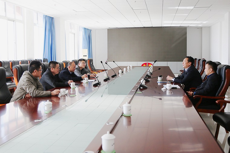 Warmly Welcome Leaders Of Sheng Yuan Holding Company To Visit Shandong Lvbei  For Investigation And Cooperation