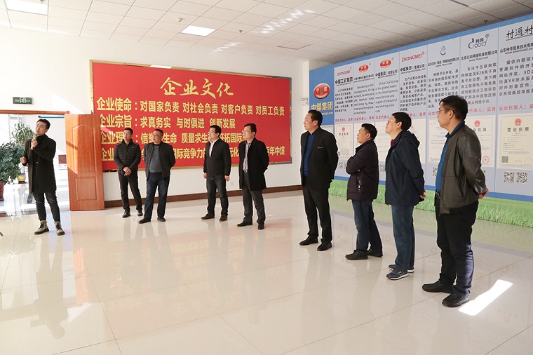 Warmly Welcome The National Coal Safety Expert Group To Visit Shandong Lvbei  On-Site Review