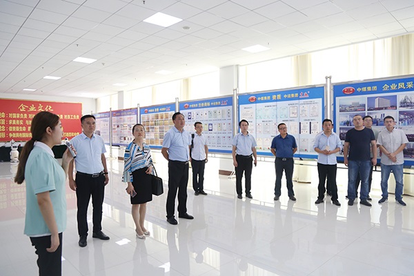 Warmly Welcome The Leaders Of Xugong Group To Visit The Shandong Lvbei