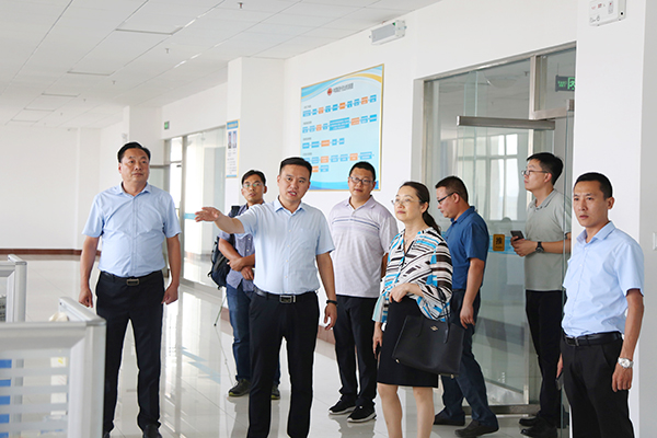 Warmly Welcome The Leaders Of Xugong Group To Visit The Shandong Lvbei