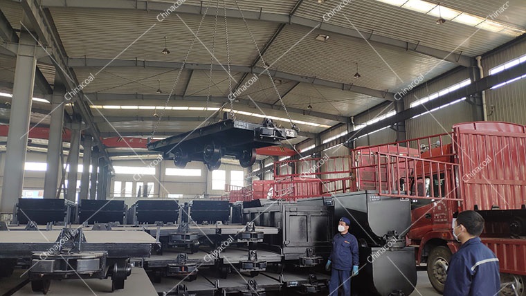 Shandong Lvbei  Sent A Batch Of Flatbed Mining Cars To Anhui Province