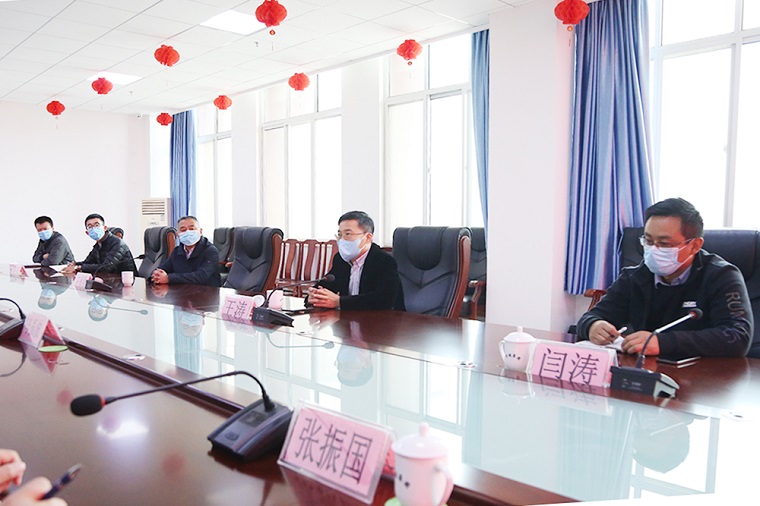 Warm Welcome Yanzhou Internet Society Leadership Come Shandong Lvbei To Visit Inspection