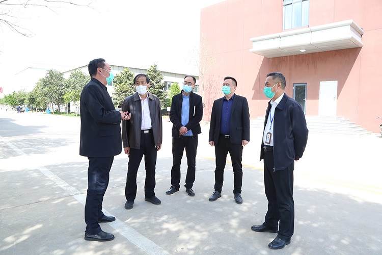 Warm welcome Jining High-tech Zone Private Enterprise Service Team Leaders visited Shandong Lvbei