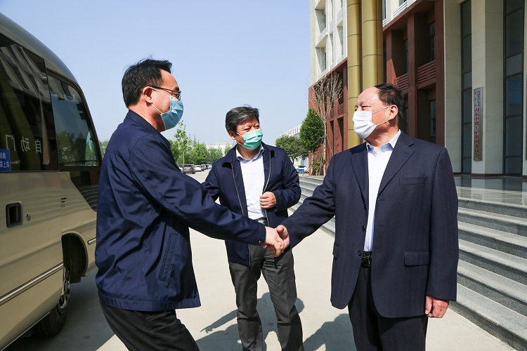 Warmly Welcome The Leaders Of Shandong Academy Of Social Sciences To Visit Shandong Lvbei 