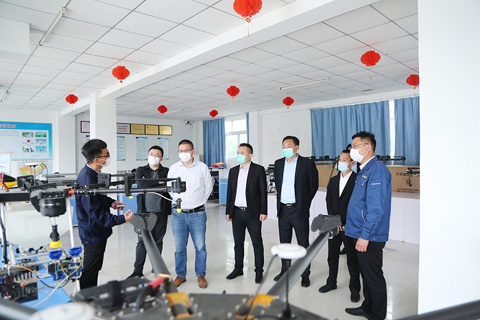 Warmly Welcome The Leaders Of Shandong Industrial Design Association To Visit Shandong Lvbei For Guidance