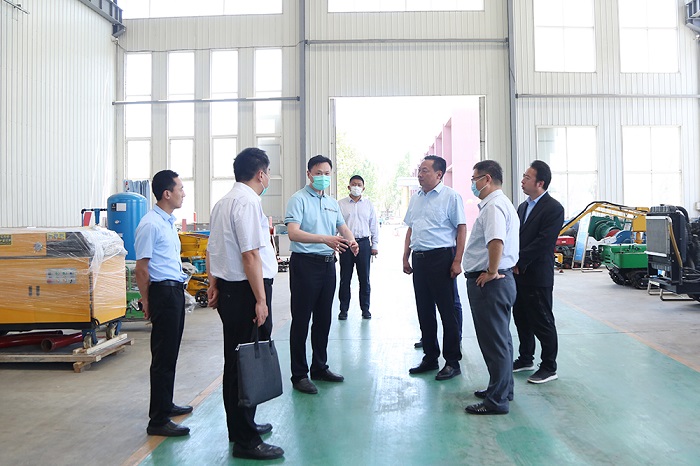 Warm welcome Jining Aid Xinjiang Command leadership Visit Shandong Lvbei 