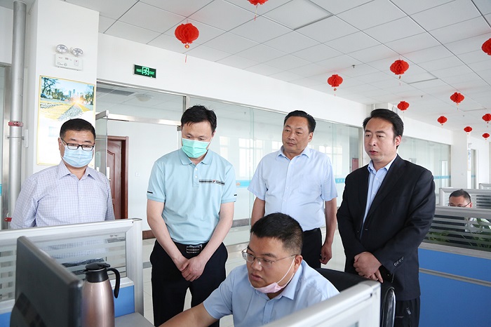 Warm welcome Jining Aid Xinjiang Command leadership Visit Shandong Lvbei 