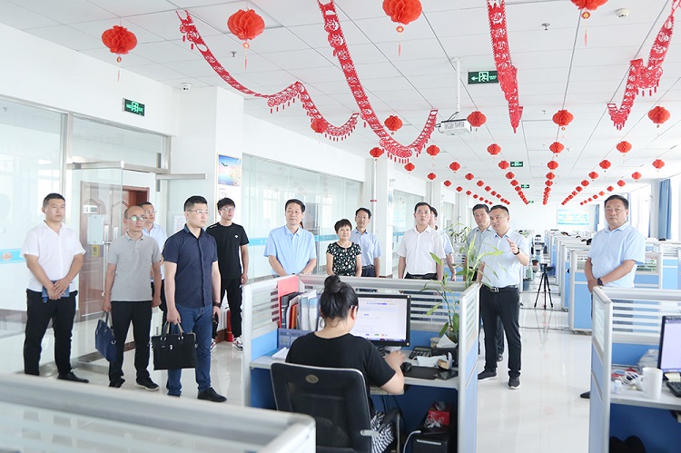 Weishan County Old Science Association Leaders Visit To Shandong Lvbei