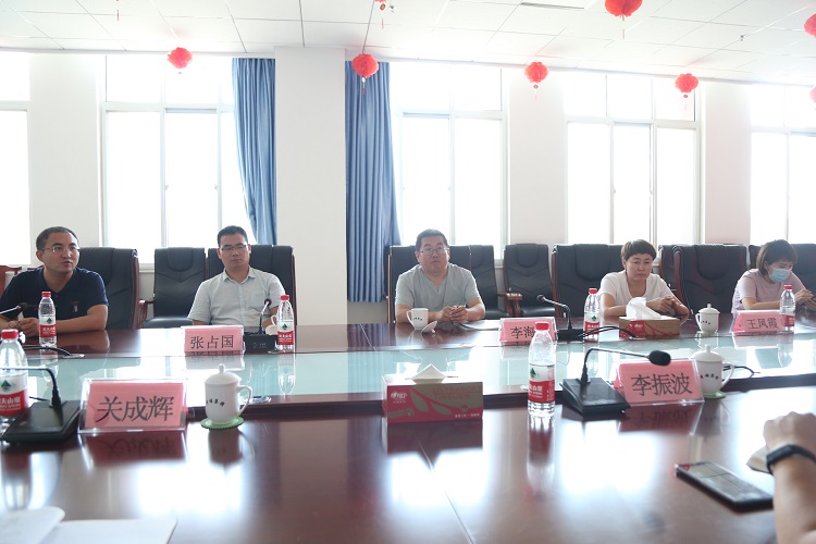 Warmly welcome the leaders of Yijinhuoluo Banner Investment Promotion Center to visit 