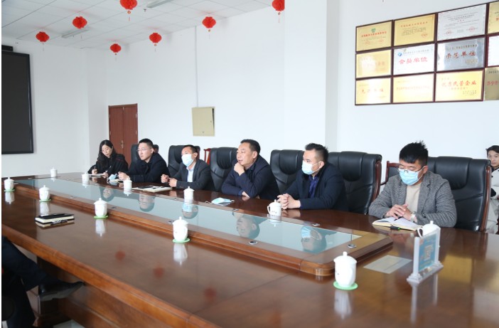 Warmly Welcome The Leaders Of The Jining Municipal Committee Of The Communist Youth League To Visit Shandong Lvbei To Discuss Cooperation