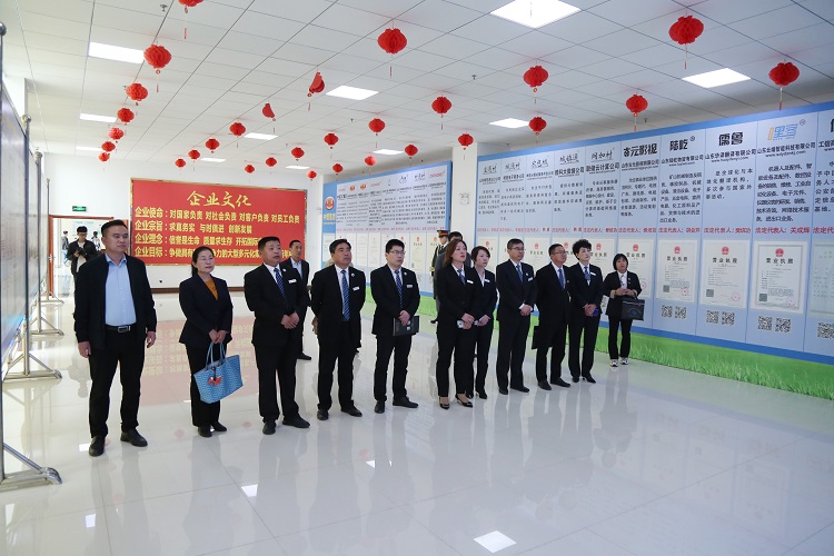 Warm Welcome Shandong Provincial Bureau Of Statistics Leadership Visit Shandong Lvbei Again