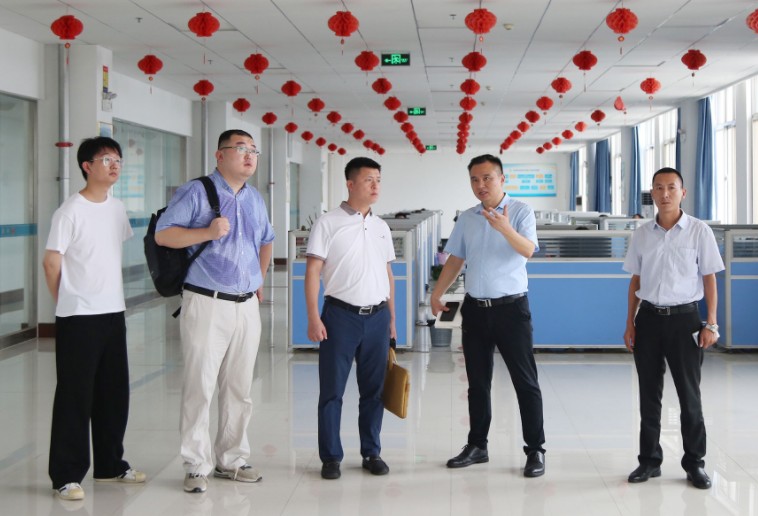 Warmly Welcome The Leaders Of Inspur Group To Visit Shandong Lvbei For Inspection And Cooperation
